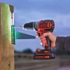 Příklepová dvourychlostní aku vrtačka 18V 2x1,5Ah Black&Decker BL188KB