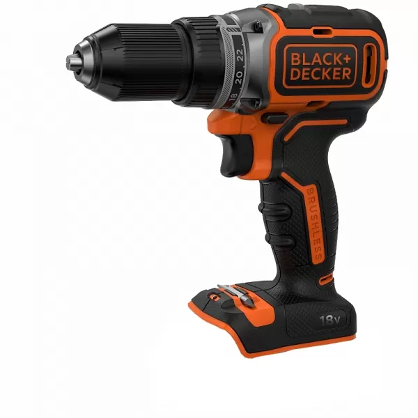 Dvourychlostní aku vrtačka 18V bez aku Black&Decker BL186N