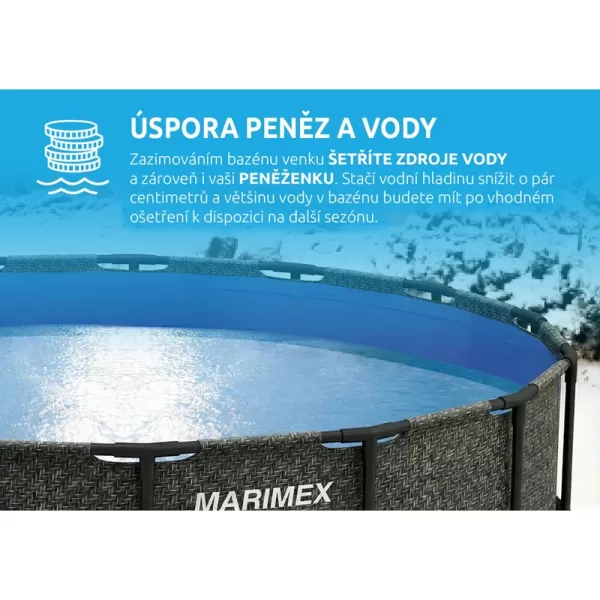 Bazén Florida 3,05x0,76m RATAN bez příslušenství Marimex 10340234