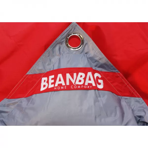 Sedací vak 189x140 duo scarlet rose - gray BeanBag