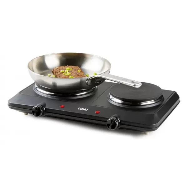 Vařič dvouplotýnkový elektrický DOMO DO30210KP