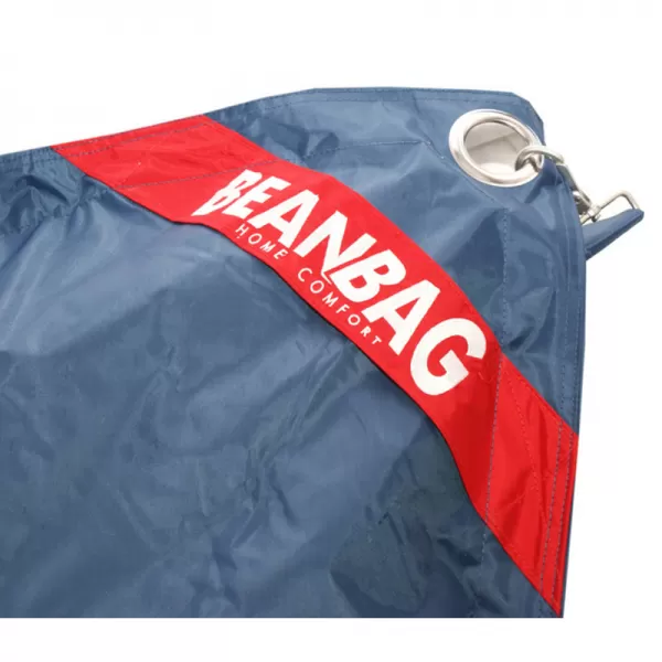 Sedací pytel 189x140 comfort s popruhy jeans BeanBag