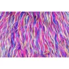 Sedací vak Shaggy Multicolor yellow-pink-blue BeanBag