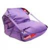 Sedací pytel 189x140 comfort s popruhy violet BeanBag