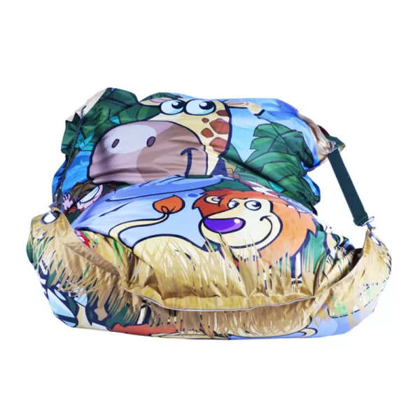 Designový sedací vak 189x140 africa BeanBag