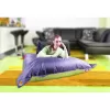 Sedací pytel 189x140 duo limet - dark gray BeanBag