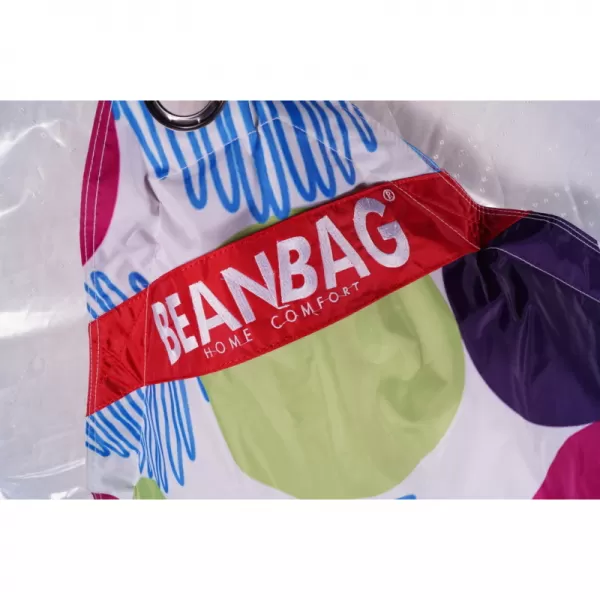 Designový sedací vak 189x140 Buble s popruhy BeanBag