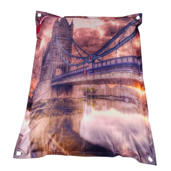 Designový sedací vak 189x140 bridge BeanBag