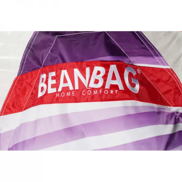 Designový sedací vak 189x140 grafic 2 s popruhy BeanBag