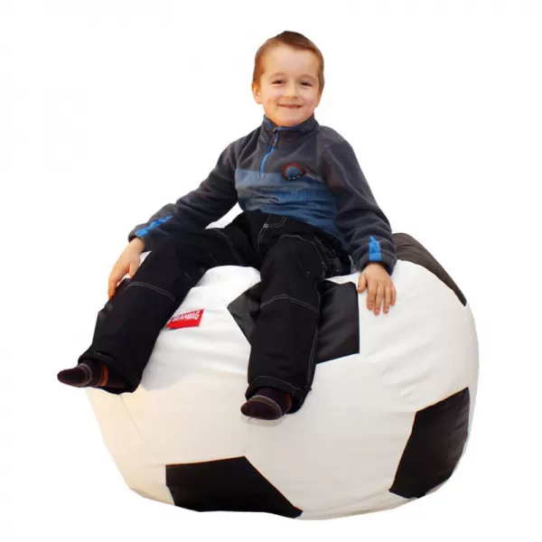 Sedací fotbalový míč 90 cm BeanBag
