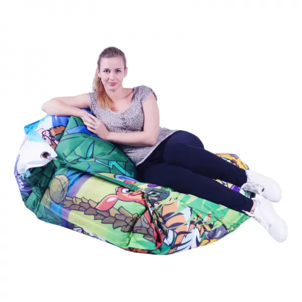Designový sedací vak 189x140 africa 2 BeanBag