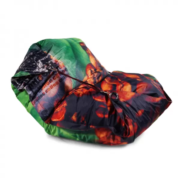 Designový sedací vak 189x140 coffee BeanBag