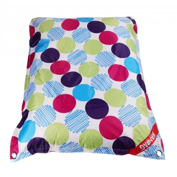 Designový sedací vak 189x140 Buble s popruhy BeanBag