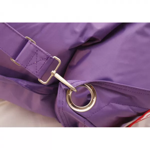 Sedací pytel 189x140 comfort s popruhy violet BeanBag