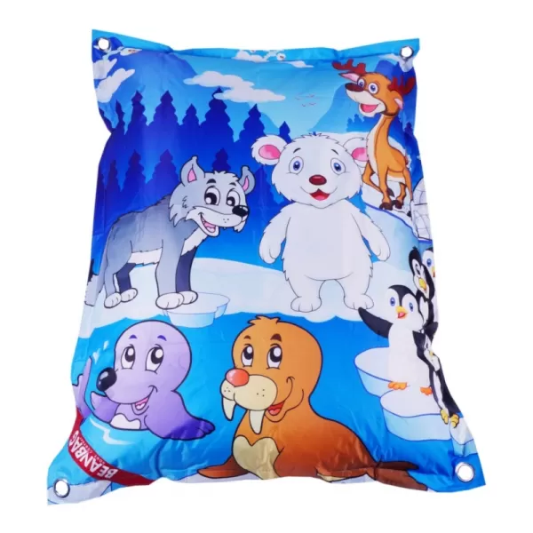 Designový sedací vak 189x140 winter BeanBag