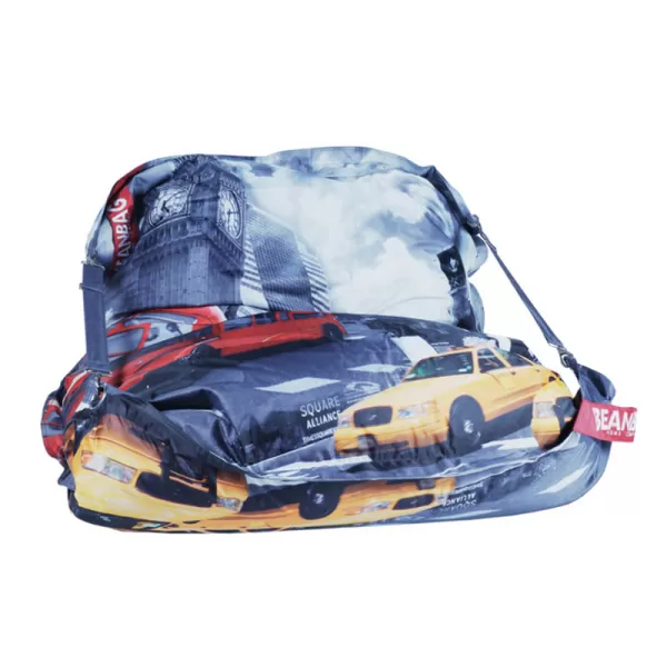 Designový sedací vak 189x140 city BeanBag