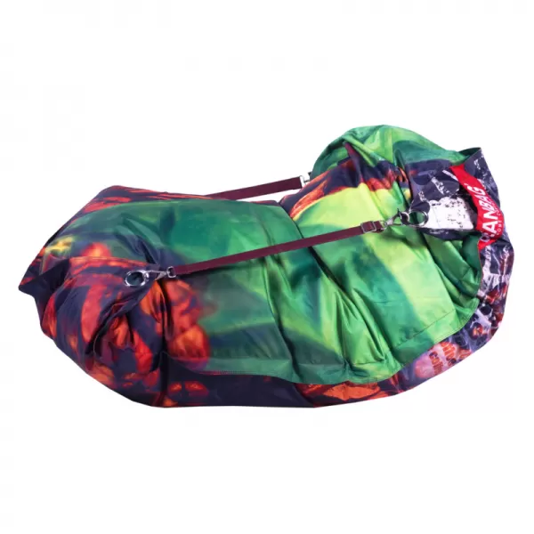 Designový sedací vak 189x140 coffee BeanBag