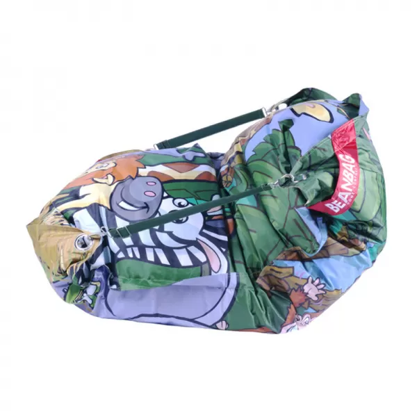 Designový sedací vak 189x140 africa BeanBag