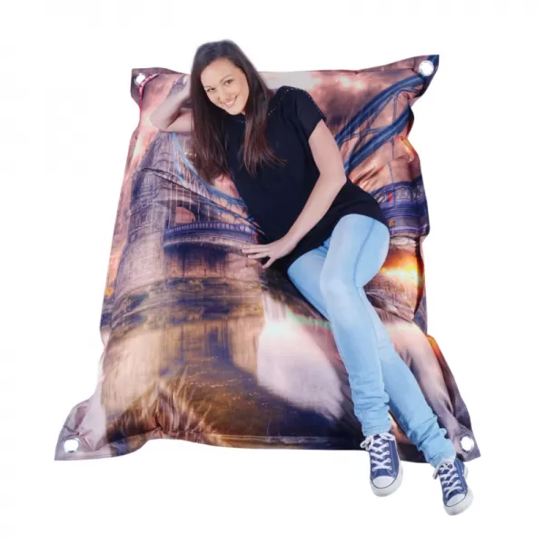 Designový sedací vak 189x140 bridge BeanBag