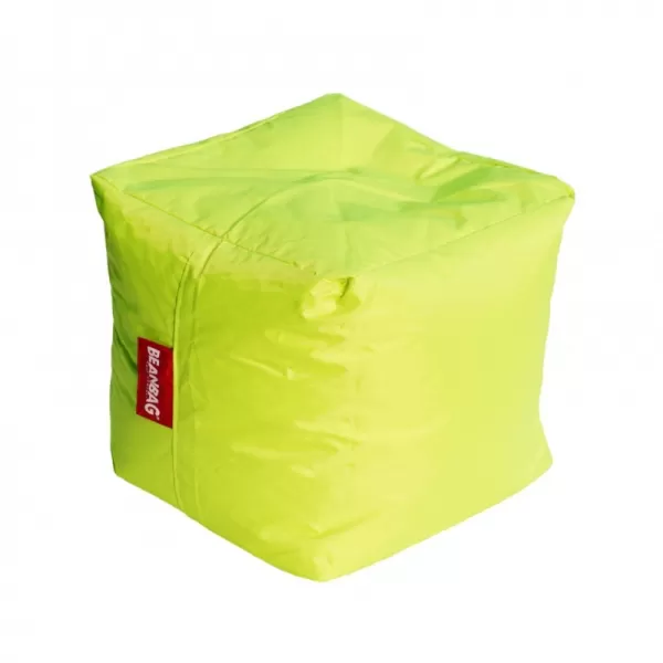 Sedací vak cube fluo limet BeanBag