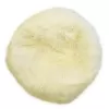 Sedací vak Shaggy White BeanBag