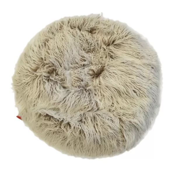 Sedací vak Shaggy Multicolor white-brown BeanBag