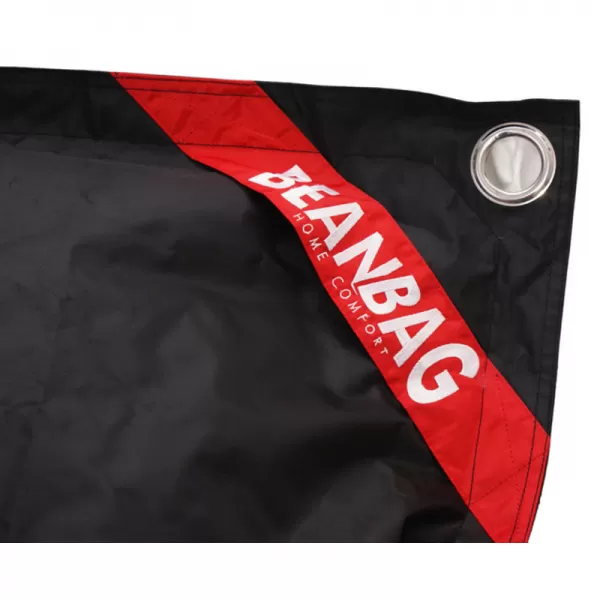 Sedací pytel 189x140 comfort s popruhy black BeanBag