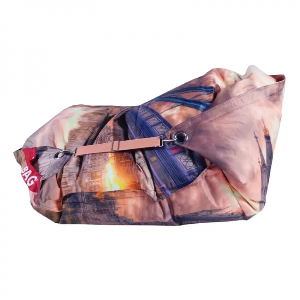 Designový sedací vak 189x140 bridge BeanBag