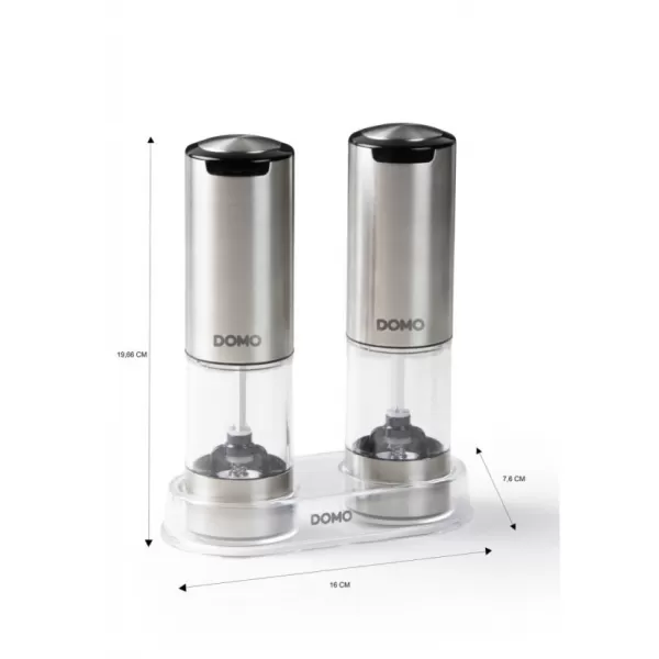 Sada elektrických mlýnků na koření DOMO DO3102