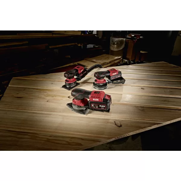 Aku excentrická bruska s regulací otáček 18V/2x2,5 Ah ORE 2-125 18-EC/2.5 Set Flex 532083