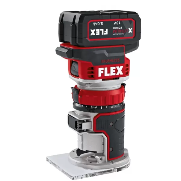 Aku hranová a vrchní frézka 18V bez aku CER 18.0-EC C Flex 531634