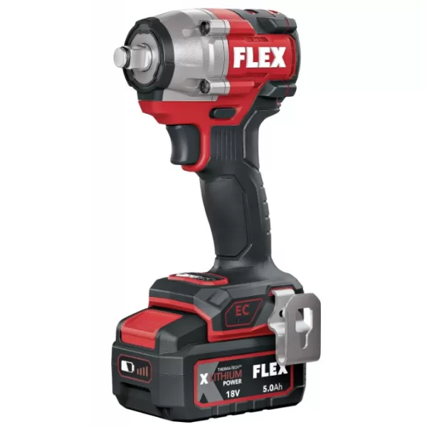 Aku rázový utahovák 18V bez aku IW 1/2" 400 18.0-EC C Flex 531502