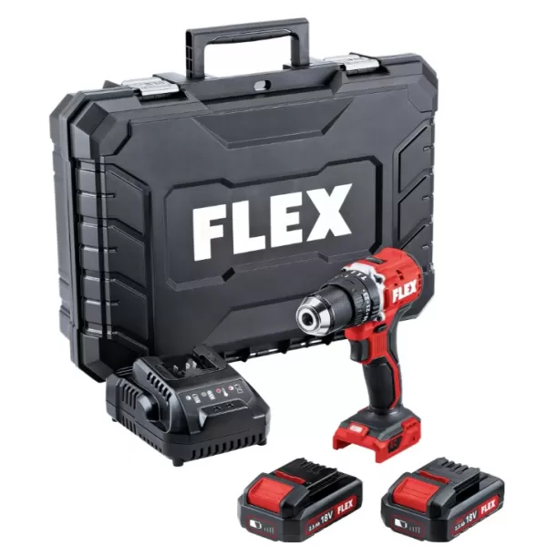 Aku vrtačka 18V/2x2,5Ah PD 2G 18.0-EC LD/2.5 Set Flex 519057