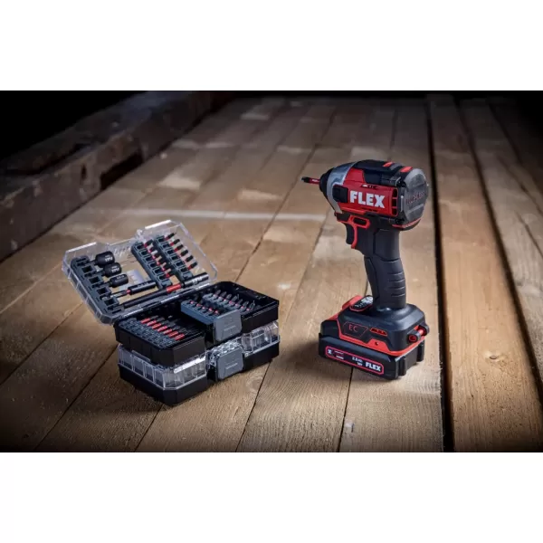 Aku rázový utahovák 18V bez aku ID 1/4" 18.0-EC HD C Flex 520756