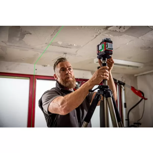 Aku křížový laser 10,8V/2,5 Ah ALC 3/360-G/R 10.8 Set Flex 500739