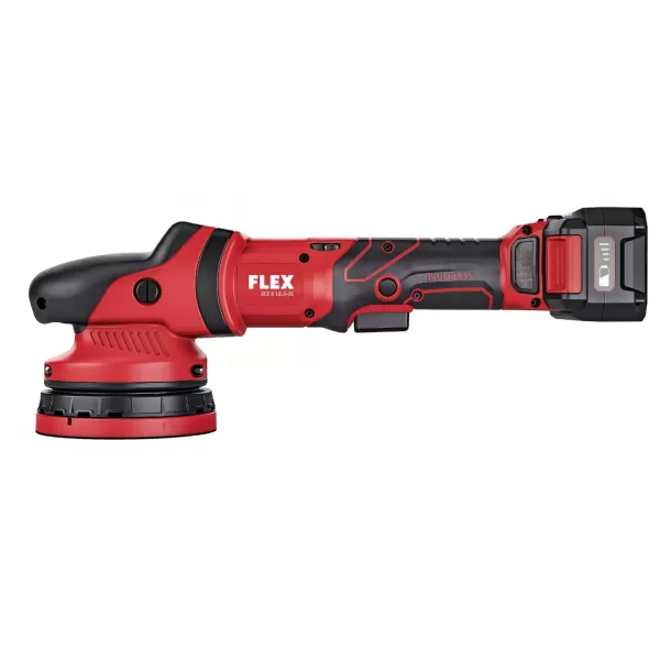 Aku excentrická leštička s nuceným pohonem 18V bez aku FLEX XCE 8 125 18.0-EC C