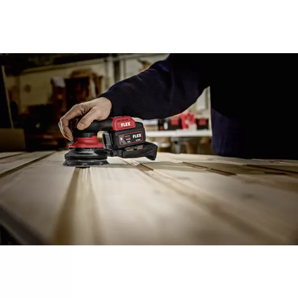 Aku excentrická bruska s regulací otáček 18V/2x2,5 Ah ORE 2-125 18-EC/2.5 Set Flex 532083