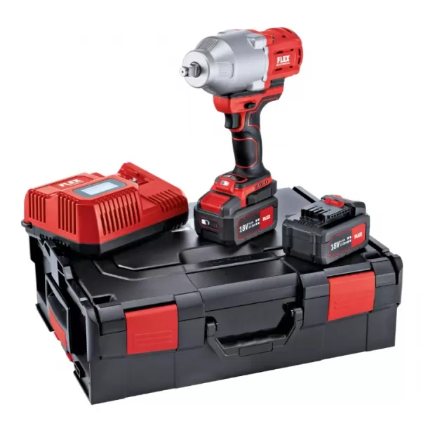 Aku rázový utahovák 18V/2x 5,0 Ah IW 1/2" 950 18.0-EC 5.0/Set Flex 530187