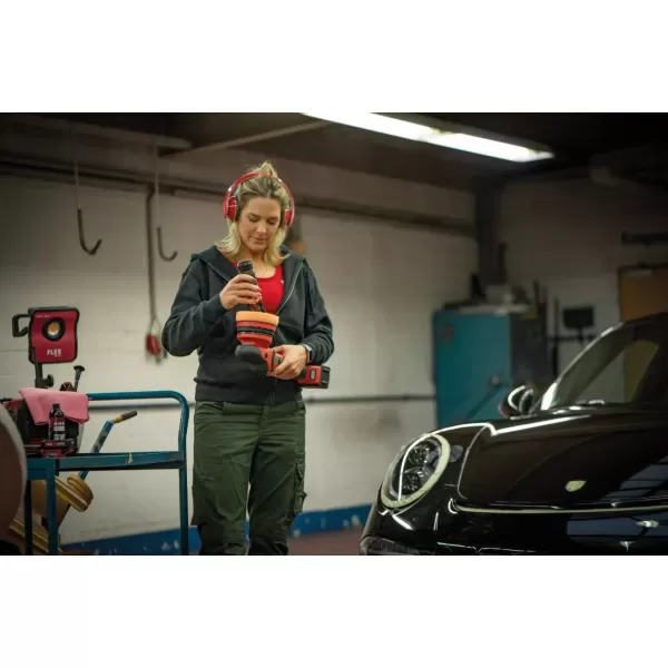 Aku excentrická leštička 18V bez aku FLEX XFE 15 150 18.0-EC C