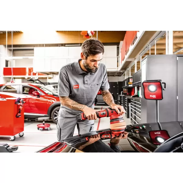 Aku excentrická leštička s nuceným pohonem 18V bez aku FLEX XCE 8 125 18.0-EC C