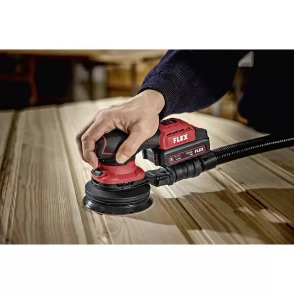 Aku excentrická bruska s regulací otáček 18V/2x2,5 Ah ORE 2-125 18-EC/2.5 Set Flex 532083