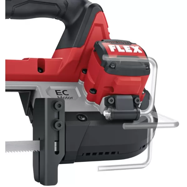 Aku pásová pila 18V bez aku SBE 64 18-EC Flex 531748