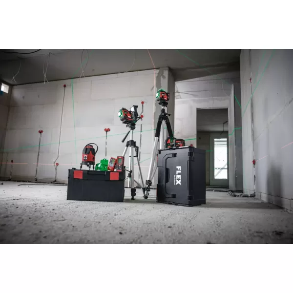 Aku křížový laser 10,8V bez aku ALC 3/360-G/R 10.8 Flex 490261