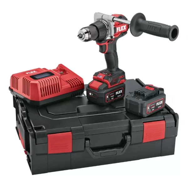 Aku šroubovák 18V/2x 5,0 Ah DD 2G 18.0-EC HD/5.0 Set Flex 531274