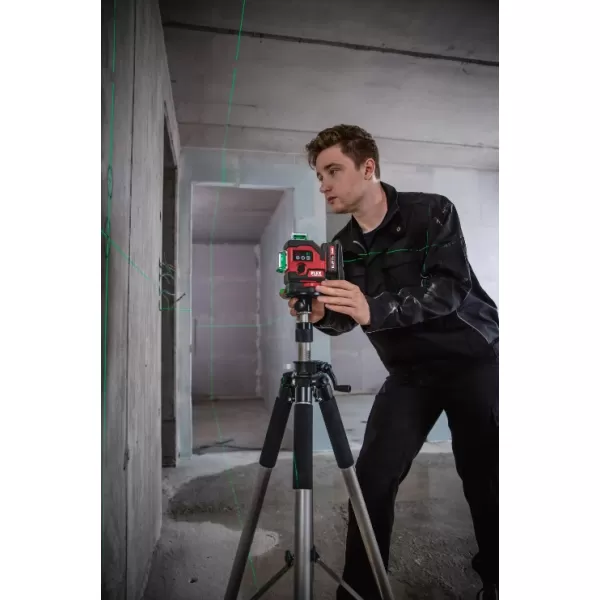 Aku křížový laser 10,8V/2,5 Ah ALC 3/360-G/R 10.8 Set Flex 500739