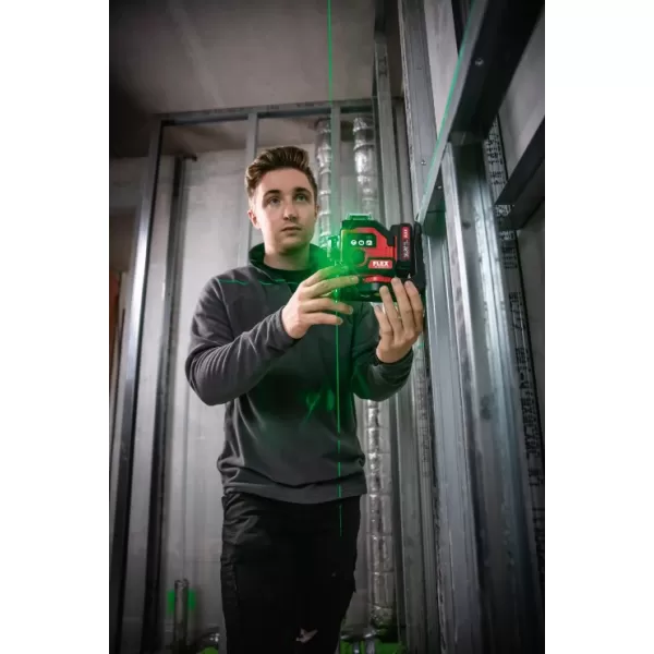 Aku křížový laser 10,8V bez aku ALC 3/360-G/R 10.8 Flex 490261