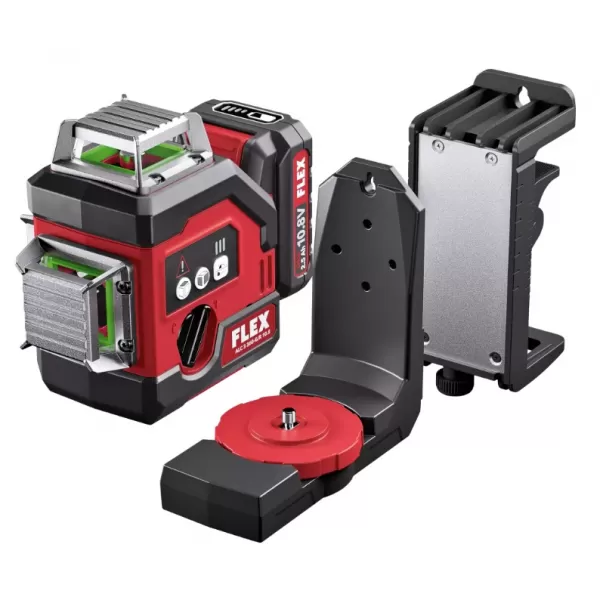 Aku křížový laser 10,8V bez aku ALC 3/360-G/R 10.8 Flex 490261