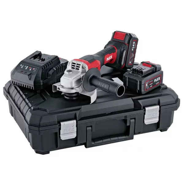 Aku úhlová bruska 18V/2x 5,0Ah L 125 18.0-EC LD/5.0 Set Flex 530496