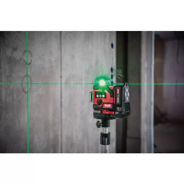 Aku křížový laser 10,8V bez aku ALC 3/360-G/R 10.8 Flex 490261