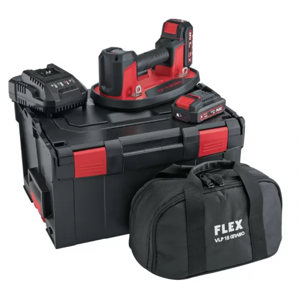 Aku vakuová přísavka 18V/2x 2,5 Ah Grabo VLP 18.0/2.5 Set Flex 531332